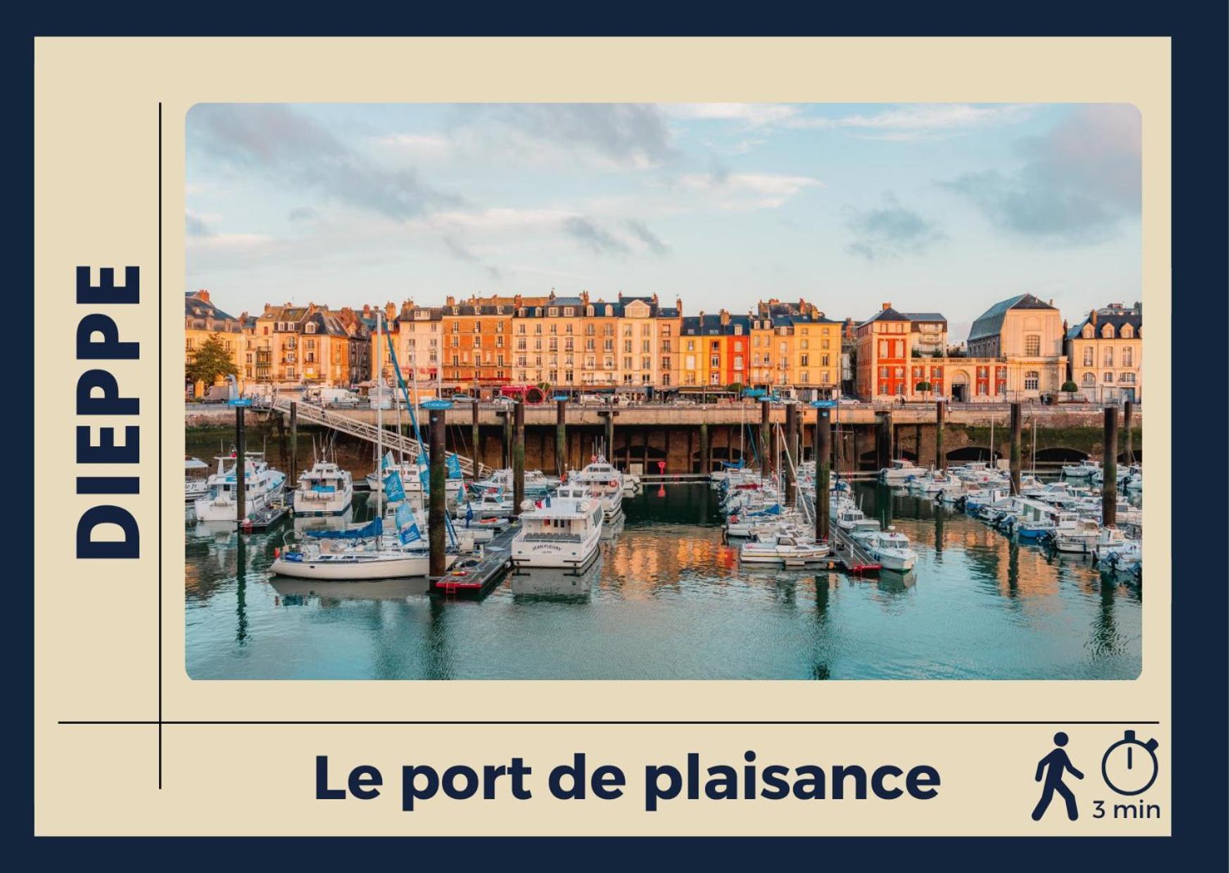 Le Carre Bleu - Studio Confort - Centre-Ville Dieppe Dış mekan fotoğraf